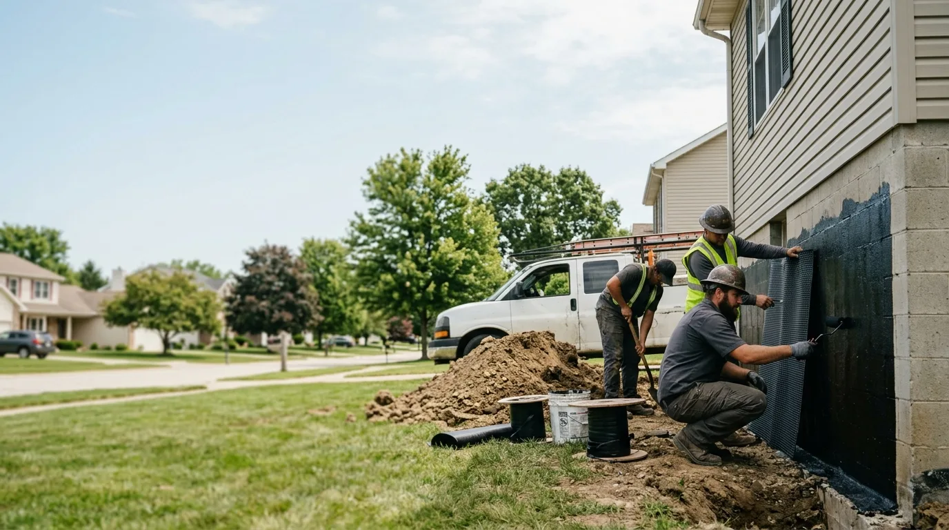 Basement Waterproofing in Akron, PA near me
